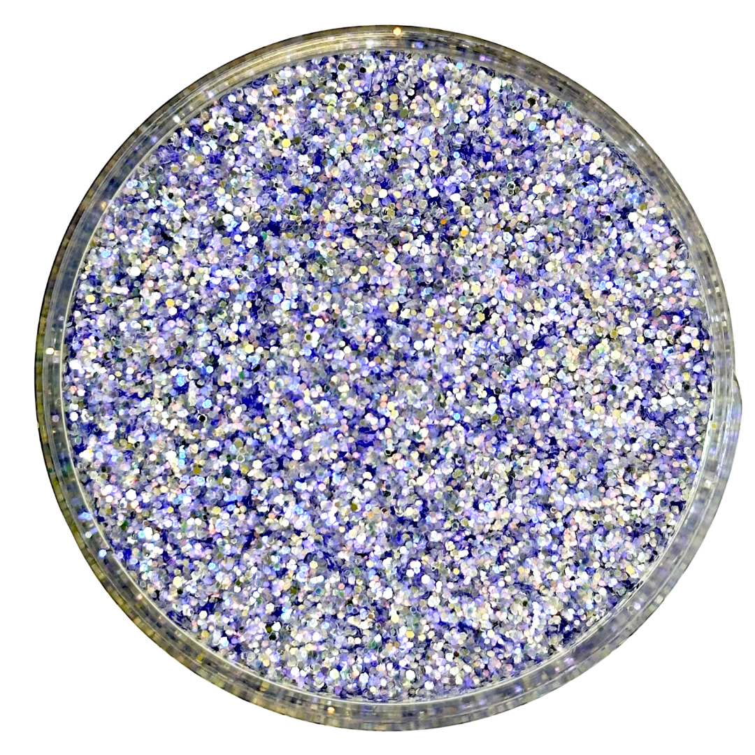 Purple custom chunky glitter mix / PDB Creative Studio for art, nails and projects