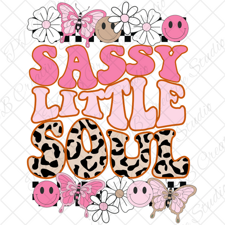 Sassy soul uv-dtf or white cast vinyl decal sticker