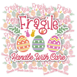 Easter Business Shipping matte vinyl sticker