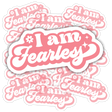 motivational matte vinyl sticker