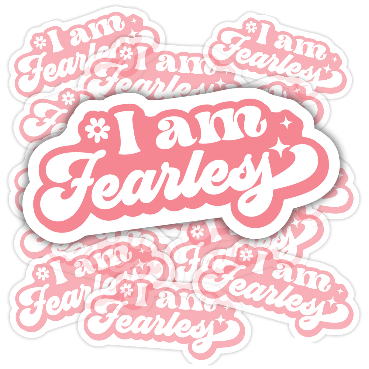 motivational matte vinyl sticker