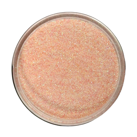Peach coral custom extra fine glitter mix / PDB Creative Studio for art, nails and projects