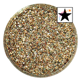 Gold and brown custom chunky glitter mix / PDB Creative Studio
