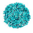 MOCCA BLUE ZIRCON - BLUE AQUAMARINE TEAL Glam Glass® flatback, non hotfix rhinestones for art, body, nails and more - PDB Creative Studio