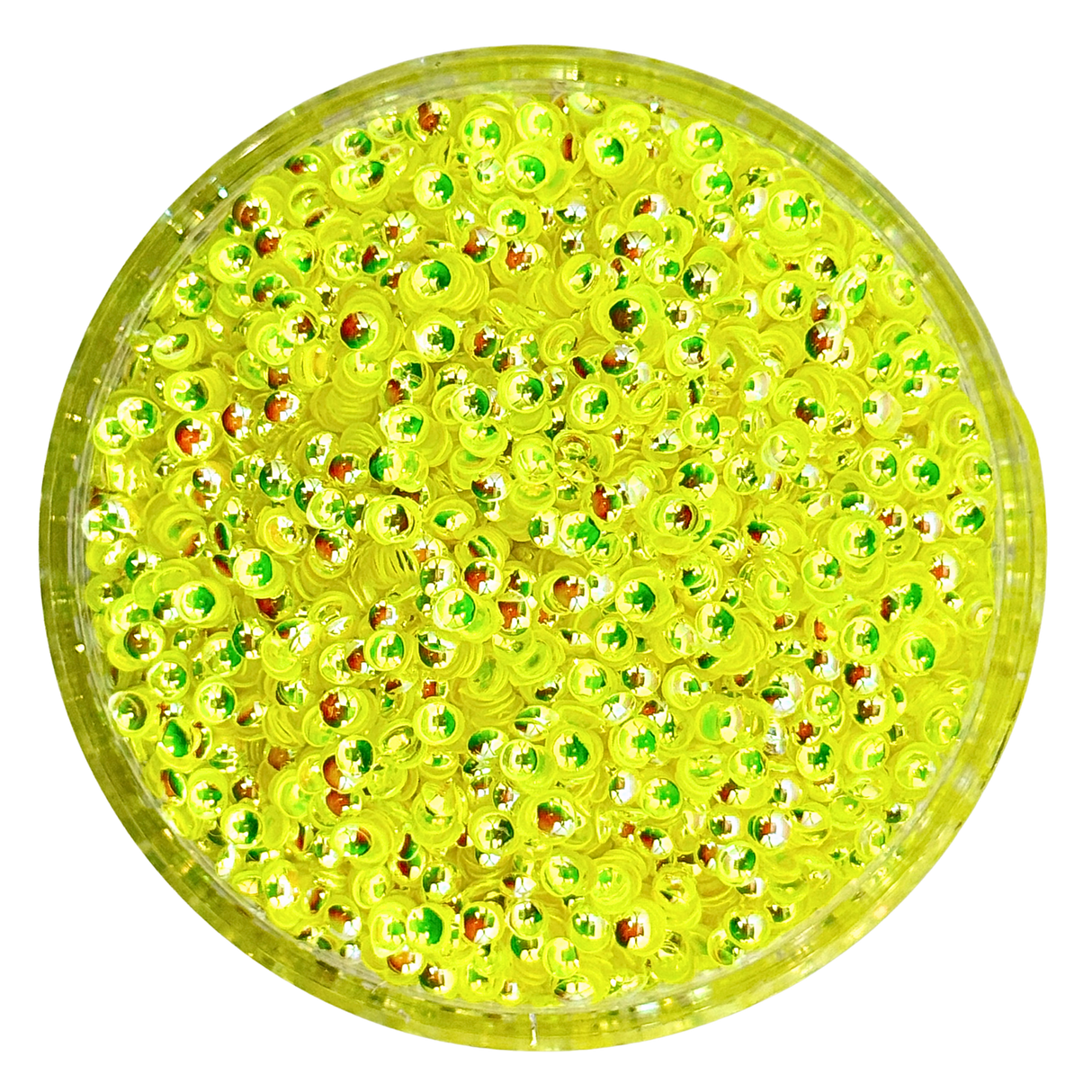 YELLOW BUBBLE GLITTER - 20315