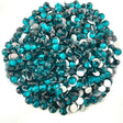 BLUE ZIRCON - BLUE AQUA TEAL Glam Glass® flatback, non hotfix rhinestones for art, body, nails and more - PDB Creative Studio