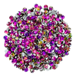 GOLD LT ROSE - DARK PINK YELLOW Glam Glass® flatback, non hotfix rhinestones for art, body, nails and more - PDB Creative Studio