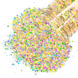 pastel custom multi-size glitter mix art, body, nails and more - PDB Creative Studio