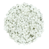 Neon White Glam Glass® flat back, non hotfix rhinestones for art, body, nails and more - PDB Creative Studio