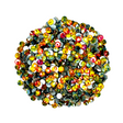 RED FLAME - RED ORANGE YELLOW GOLD Glam Glass® flatback, non hotfix rhinestones for art, body, nails and more - PDB Creative Studio
