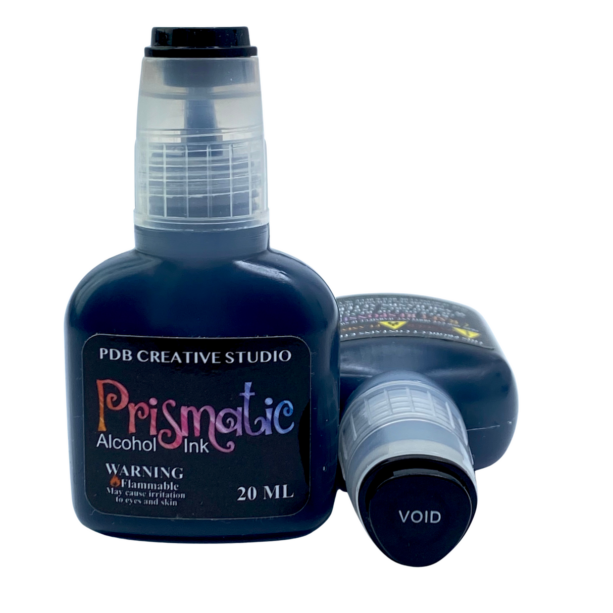 True Black Alcohol Ink - Prismatic Ink - PDB Creative Studio