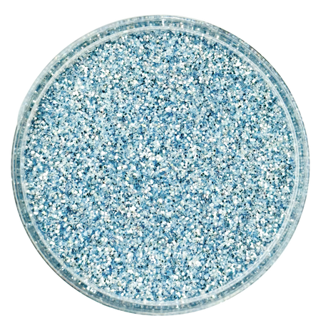 Blue custom glitter mix for art, body, nails and more - PDB Creative Studio