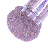 lavender super holographic polyester glitter for body, nails, art and more - PDB Creative Studio